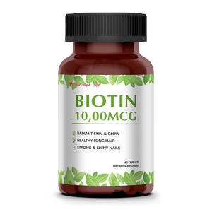 Cápsulas Duras <span class=keywords><strong>de</strong></span> Biotina + Ácido Hialurónico - Crecimiento del Cabello y Fortalecimiento <span class=keywords><strong>de</strong></span> las Uñas OEM/ODM - Product Image 1