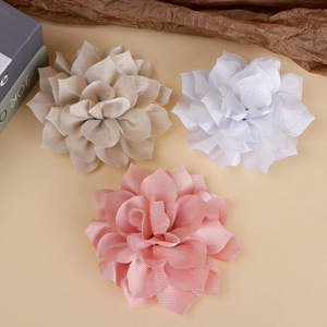 Yupu Handmade Fabric <b>Flower</b> Hair Accessories Wedding Decoration Gift Fresh <b>Sweet</b> Style Craft 0182 - Product Image 3
