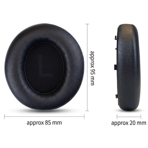Almohadillas de Repuesto de Cuero Suave para Auriculares Anker Soundcore Life Q45, Cojín de Espuma de Rebote Lento, Instalación Rápida - Product Image 6