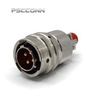 Connecteur d'aviation circulaire à baïonnette de qualité industrielle PSCCONN série Y50DX 3 4 broches, étanche IP67, fiche et prise 25A-200A 500V