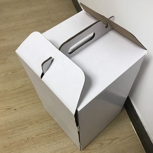 Tall Cake Container with Handle Paper <b>Boxes</b> for Convenient Serving and Storage Cake Box - Product Image 4