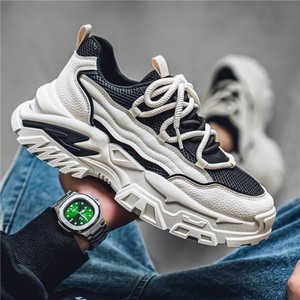 Dropshipping Custom Logo 2025 Fashion <b>Shoes</b> <b>Men</b> New Styles Chunky <b>Platform</b> Sneakers - Product Image 1