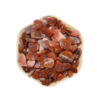 Perles d'agate colorées pour la fabrication de bijoux à bricoler soi-même et la décoration de jardin Pierre d'agent colorée unique vente en gros