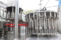 Ligne de production de machines de remplissage à chaud entièrement automatique pour boissons aromatisées, jus de fruits, boissons, 330 ml, 500 ml