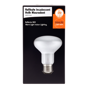 Bombilla Incandescente Reflector R63 E27 230V 40W Luz Cálida para Iluminación Interior - Product Image 2