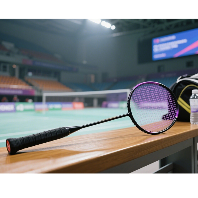 Customizable Professional Carbon Fiber Badminton Racket Light Weight with ODM/OEM Options Hard Badminton Racket