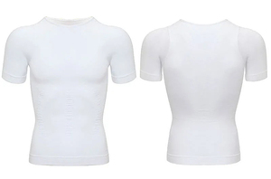Chaleco Moldeador Reductor de Postura para Hombre al por Mayor, Corrector de Abdomen y Vientre, Camiseta de Compresión para Modelar el Cuerpo y Quemar Grasa - Product Image 2