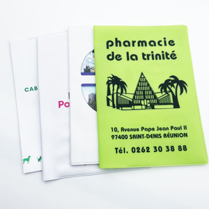 Tùy chỉnh mềm nhựa PVC theo toa chủ không thấm nước in y tế dược tài liệu Wallet toa Bìa nộp hồ sơ - Product Image 3