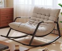 Modern Home Recliner Chair Neues Lazy Person Sofa mit Balkon & Wohnzimmer Rückenlehne Adult Nap Schaukel stuhl