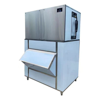 Machine à glaçons commerciale 1000kg Machine à glace de 1 tonne Machine à glace pour les entreprises