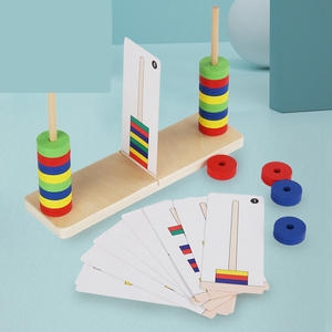 Jouet scientifique jeu <span class=keywords><strong>d</strong></span>'anneau magnétique correspondance des couleurs <span class=keywords><strong>apprentissage</strong></span> jeu éducatif jeux de société pour les enfants - Product Image 5