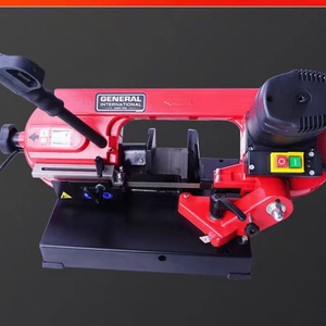 Sierra Circular Horizontal Semiautomática para Cortar Madera, Equipo de Corte de Metal para Uso Doméstico - Product Image 6