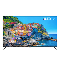 Téléviseur LED à Écran Plat 4K Android sur Pied, Personnalisable, Smart TV de 24, 32, 40, 43, 50, 55, 65 Pouces
