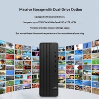 Nouvel ordinateur de bureau HP 280G9 SFF Slim à prix réduit, processeur Core i3/i5/i7 de 12e génération, 16 Go/32 Go de RAM, 512 Go/1 To SSD+HDD, PC de bureau professionnel