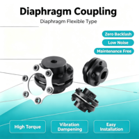 Accouplement élastique à diaphragme en acier non standard, connexion par boulons, personnalisable OEM, durable et longue durée de vie, garantie 1 an