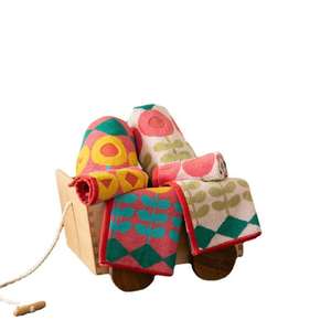 Toallas de Festival para Adultos, Algodón Tejido, Toalla de Ducha y Baño, Suave, de Secado Rápido, Absorbente, con Diseño Floral para el Hogar - Product Image 5