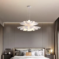 Lustre de plafond LED d'intérieur de luxe pour le salon Restaurant Luminaire suspendu Décoration Lustre à LED Suspension