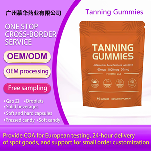 Gummies bronzantes 60 pièces Complément alimentaire beauté pour adultes Améliore l'immunité - Product Image 6