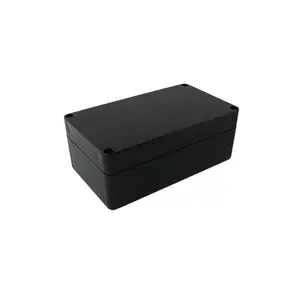 158*90*60mm black ABS plastic IP65 waterproof junction box outdoor terminal box electrical box