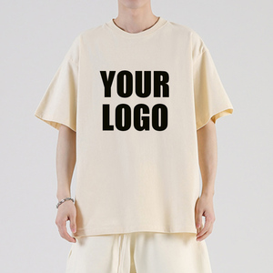T-shirts <span class=keywords><strong>vintage</strong></span> pour hommes avec logo personnalisé, impression numérique tricotée, 100% coton, manches courtes - Product Image 6