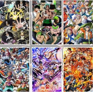 Nuova Collezione <span class=keywords><strong>One</strong></span> <span class=keywords><strong>Piece</strong></span> A6 <span class=keywords><strong>di</strong></span> Carte Colorate Anime con Nami e Luffy, Carte da <span class=keywords><strong>Gioco</strong></span> Rare per Bambini - Product Image 3