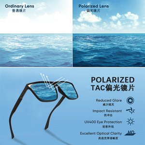 Matlrxs Polarized <b>Sunglasses</b> For Men Rectangle Full Rim UV400 Driving Sport P1605 - Product Image 2