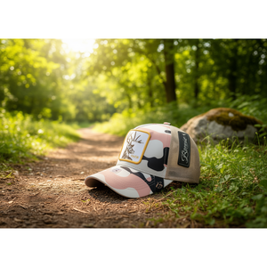 Cappello Trucker Borvie in Tessuto a Rete Traspirante Impermeabile con Pannello Frontale Ricamato Unisex per Adulti Casual Primavera Estate Cappello a 6 Pannelli - Product Image 2