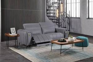 Conjunto de sofá reclinable Frank, con sillones reclinables, adecuado para salas de estar y salas de entretenimiento, asientos cómodos. - Product Image 3
