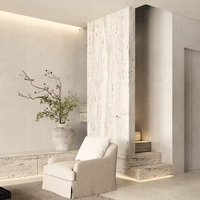 Pierre Artificielle Légère et Résiliente pour Architecture Moderne – Matériau MCM Flexible en Céramique pour Mur de Bâtiment, Tissage Chanvre