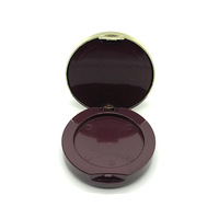 Boîte à poudre vide professionnelle à 3 couches avec tamis et houppette pour fixer le maquillage du visage, rangement de poudre libre, étui de voyage