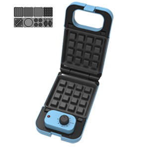Máquina <span class=keywords><strong>para</strong></span> Hacer Sándwiches Individuales Anbolife de 650W, Placas Desmontables, Máquina <span class=keywords><strong>para</strong></span> Hacer Waffles Taiyaki en Forma de Pez, <span class=keywords><strong>para</strong></span> Servir Individualmente en Casa - Product Image 4
