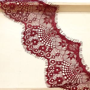 Encaje de Pestañas Multicolor de 9.5cm al por Mayor para Accesorios de Ropa Femenina, 3 Yardas de Malla de Poliéster y Seda para Prendas - Product Image 6