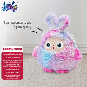 เลโดูดู หุ่นยนต์เพื่อการศึกษาอัจฉริยะ AI ของเล่นสำหรับเด็ก ของเล่นเสริมพัฒนาการเด็กเล็ก ตุ๊กตาหมีนุ่มพิเศษ น่ารัก ของขวัญตั้งโต๊ะ - Product Image 2