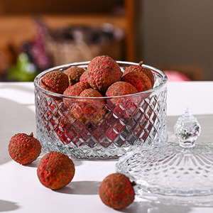 Boîte de rangement pour bonbons en verre romain décorée de bougies aromatiques, boîte de rangement pour bijoux en verre romain - Product Image 5