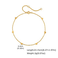 Bijoux de mode plaqués or 18 carats, collier à maillons géométriques tendance, ensemble de bijoux en acier inoxydable