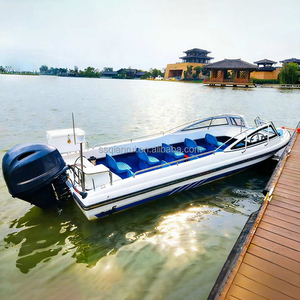 Bateaux à <span class=keywords><strong>moteur</strong></span> de luxe populaires, bateaux de pêche en fibre de verre et bateaux de loisirs professionnels avec moteurs électriques ou à essence - Product Image 2