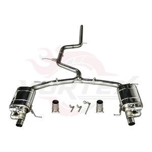 Vortex SS304 Valved Catback Exhaust for VW Sagitar Jetta MK7 1.4T 1.5T 2.0T Dual Muffler Performance Racing System <b>Kit</b> - Product Image 1