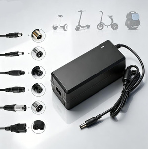Chargeur de batterie pour vélo électrique 54,6 V 2 A pour <span class=keywords><strong>Evercross</strong></span> H5/H7 Ninebot Segway Magnum RadRunner RadRover Himiway Cruiser Batterie lithium 48 V - Product Image 1