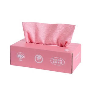Chiffon de vaisselle de cuisine en fibre ultra-fine jetable non perdant et non gras - Product Image 1