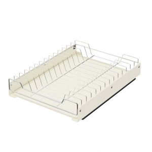 Custom Stainless Steel Wall Mounted <b>Kitchen</b> Dish Bowl <b>Storage</b> Rack Single Tier Sustainable Multifunction Space-Saving Modern - Product Image 6