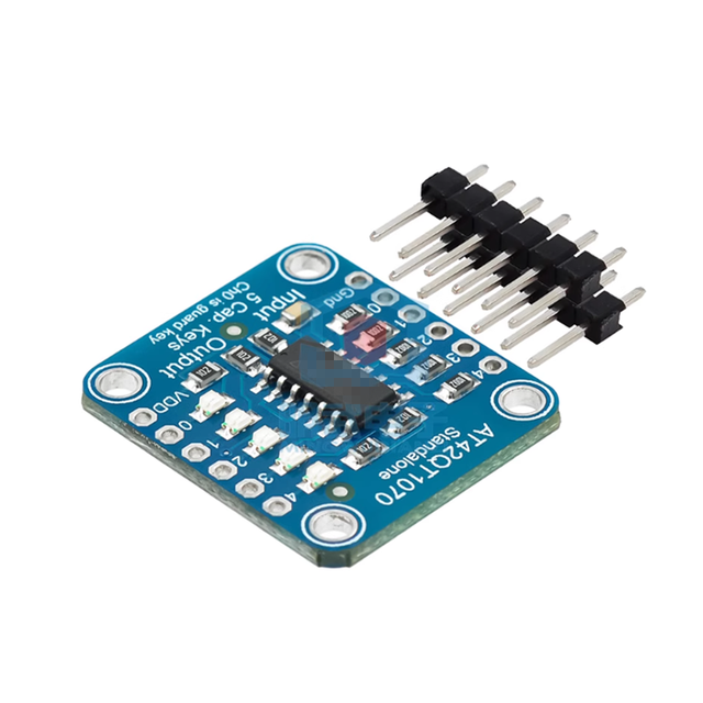 Verified Supplier AT42QT1070 5-Pad Capacitive Screen Touch Sensor Module Electronic Module Sensor Module