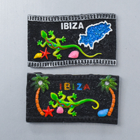 Kühlschrank Magnet Custom ized Lanza rote Spanien Bulgarien Harz Souvenir Print 3D Kühlschrank Magnete für City Tourist Souvenir