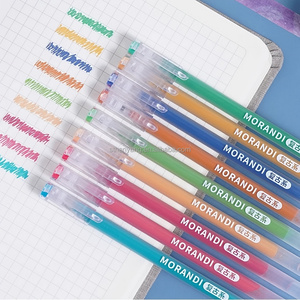0.5毫米细点什锦9色中性笔书写和绘画用塑料包 - Product Image 5