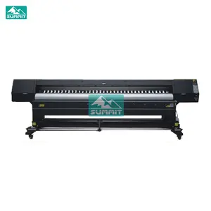 Summit 3.2m Grand Format Printer I3200 Heads Eco Solvent for Flex Banner Canvas Advertising