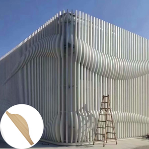 Design Artistico Moderno, Facciata Ondulata 3D, Pareti in Alluminio Ecologiche, Ignifughe e Impermeabili per Interni ed Esterni, Rivestimenti per Ville - Product Image 4