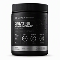 Créatine monohydrate en micro-particules OEM, poudre instantanée, boisson solide, antioxydant pour adultes, soutien à la musculation, 300 g, 60 portions