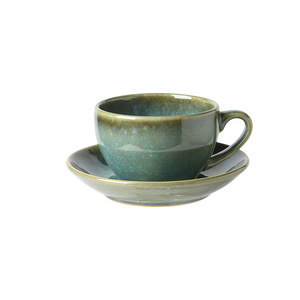 Taza de oficina Retro Mineral <span class=keywords><strong>Botanica</strong></span>, taza de té de cerámica de alto nivel de apariencia, taza de desayuno, segura para lavavajillas, minimalista para fiesta - Product Image 1