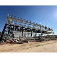 Vente flash : Atelier de construction en acier préfabriqué léger certifié ISO9001 YAOQUAN avec 2 ans de garantie