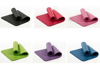Tapete de Yoga NBR de Alta Densidad, 10mm 15mm, Extra Grueso, Antideslizante, Suave, para Ejercicio en Casa, Gimnasio, Fitness, Pilates