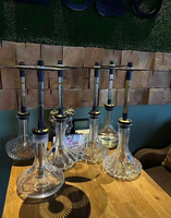 Kit Chicha Alpha Haut de Gamme - Chicha Portable en Acier Inoxydable et Aluminium